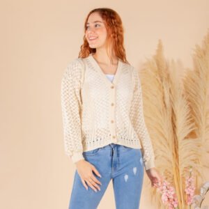 CARDIGAN CALADO