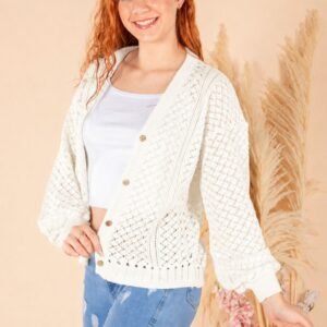 CARDIGAN CALADO